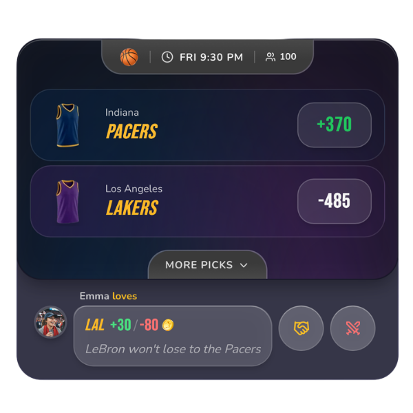 Example sport pick